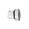 Pushbutton head for use with ZB4B Harmony® Style 4 bodies. White